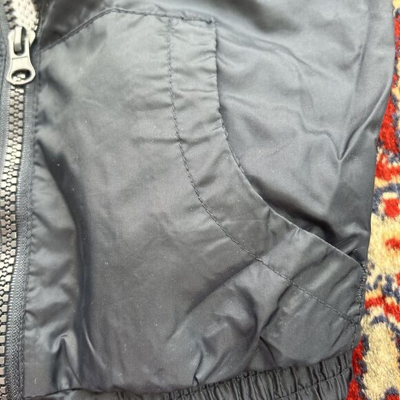 Vintage 18 Mon Toddler NCAA Michigan Wolverines Windbreaker Jacket Blue & Yellow - Picture 4 of 5